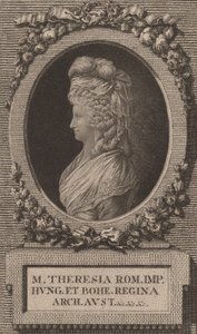 Marie-Teresa, Święta Cesarzowa Rzymska. autorstwa Jacob Adam
