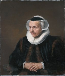 Portret starej kobiety