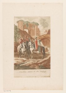 Nocne konsultacje kapitanów Consilium summis de rebus habbant (tytuł przedmiotu) autorstwa Jacob Andreas Fridrich (I)