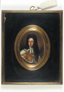 Wilhelm III (emalia) autorstwa Jacob Christian