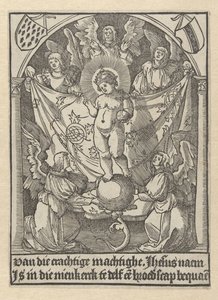 Druk modlitewny o braterstwo Jezusa autorstwa Jacob Cornelisz van Oostsanen