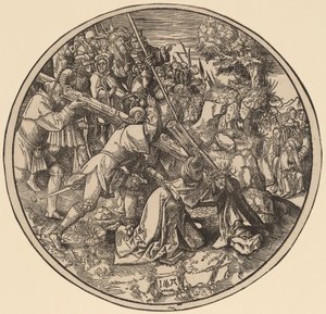 Chrystus niosący krzyż autorstwa Jacob Cornelisz van Oostsanen