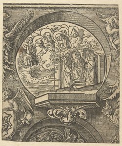 Kościół Katolicki i Wspólnota Świętych Credo (tytuł serii) autorstwa Jacob Cornelisz van Oostsanen