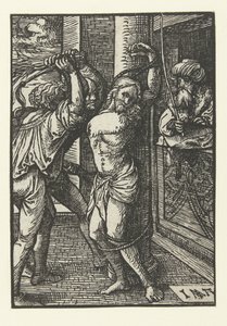 Plaga Chrystusa Mała Pasja (tytuł serii) autorstwa Jacob Cornelisz van Oostsanen