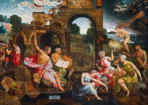 Saul i czarownica z Endor. 1526