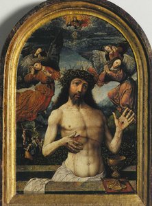 Mąż boleści autorstwa Jacob Cornelisz van Oostsanen