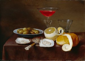 Martwa natura z ostrygami, c1616-1666