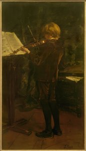 Skrzypek autorstwa Jacob Hendricus Maris