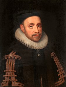 Portret króla Szwecji Gustawa Adolfa