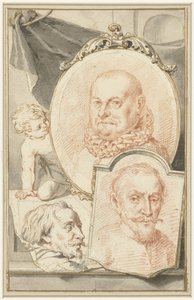 Portrety Roelant Savery, Fransa Snijdersa i Theodoora Rombouts