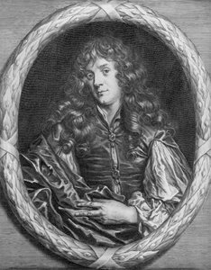 Alexander Browne, grawerowane przez Pietera de Jode (mezzotinta)