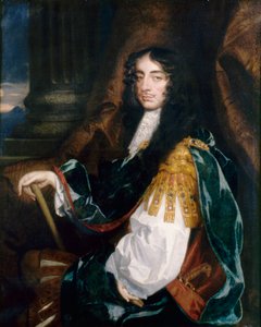 Portret Karola II, ok. 1660 (olej na płótnie)