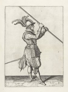 Żołnierz z kopią, ok. 1600