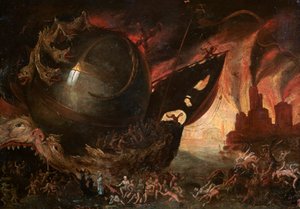 Przeprawa przez Styks, ok. 1591-1638 autorstwa Jacob Isaacz van Swanenburg