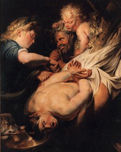 Apollo lecący na Marsie, ca. autorstwa Jacob Jordaens