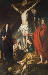 Chrystus na krzyżu autorstwa Jacob Jordaens