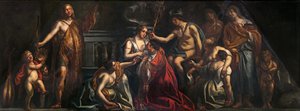 Przemysł i handel promują rozkwit sztuki autorstwa Jacob Jordaens