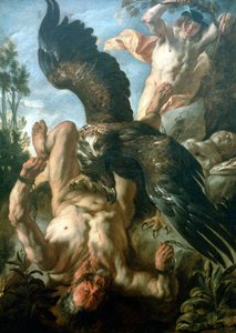 Związany Prometeusz, c1640 autorstwa Jacob Jordaens