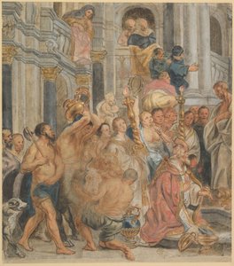 Święty Paweł w Listrze autorstwa Jacob Jordaens