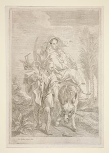Ucieczka do Egiptu autorstwa Jacob Jordaens