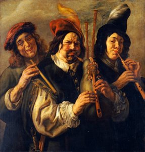Trzech Muzyków autorstwa Jacob Jordaens