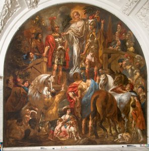 Pokój między Rzymianami a Batawami autorstwa Jacob Jordaens the elder