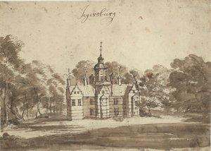 Sauna w Frederiksborg autorstwa Jacob Koninck II
