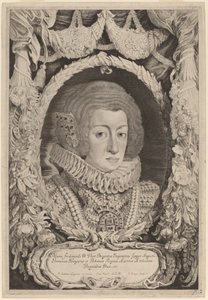 Maria Anna z Hiszpanii autorstwa Jacob Louis after Pieter Claesz Soutman