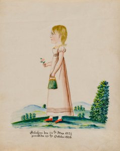 Portret Sary Musser, 1826.