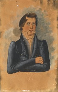 Portret mężczyzny, początek XIX wieku.