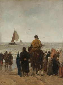 Przybycie łodzi Przybycie łodzi autorstwa Jacob Maris