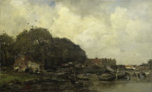 Widok na port autorstwa Jacob Maris