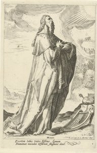 Dawid Prorocy Starego Testamentu (tytuł serii) autorstwa Jacob Matham (attributed to)