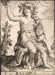 Bachus autorstwa Jacob Matham