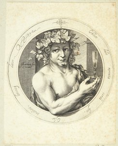 Bachus autorstwa Jacob Matham