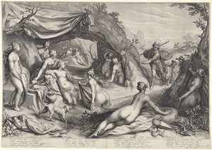 Diana w Acteon