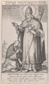 H. Augustyn autorstwa Jacob Matham