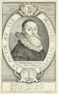 Hendrick Goltzius autorstwa Jacob Matham