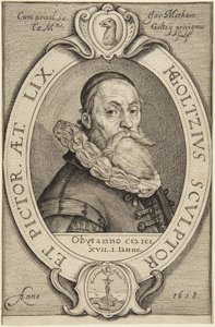 Hendrick Goltzius autorstwa Jacob Matham