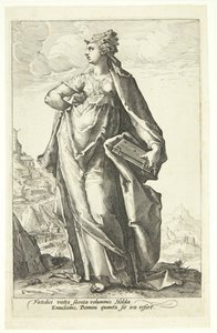 Hulda autorstwa Jacob Matham
