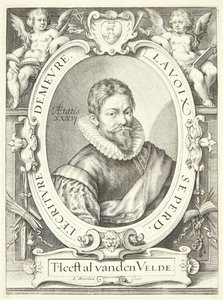 Jan van de Velde Starszy autorstwa Jacob Matham