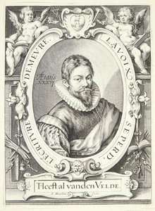 Jan van de Velde Starszy autorstwa Jacob Matham