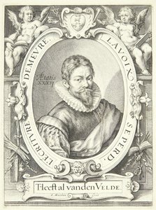 Jan van de Velde Starszy autorstwa Jacob Matham