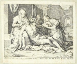 Współczucie autorstwa Jacob Matham