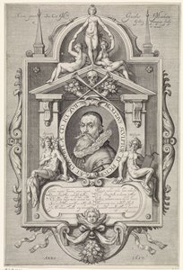 Portret Hendricka Goltziusa autorstwa Jacob Matham