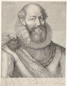 Portret Maksymiliena de Béthune autorstwa Jacob Matham