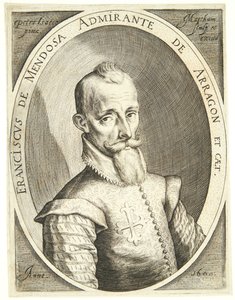 Portret Francisco Mendozy autorstwa Jacob Matham