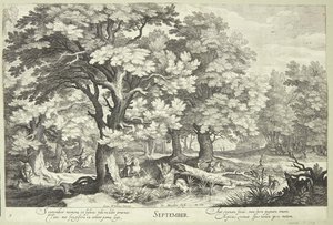 Wrzesień autorstwa Jacob Matham