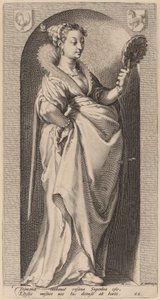 Duma autorstwa Jacob Matham after Hendrik Goltzius