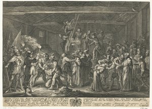 Męczennicy Gorkum, 1572 autorstwa Jacob Neefs